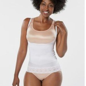 RUBY RIBBON Lace Torsette PALE